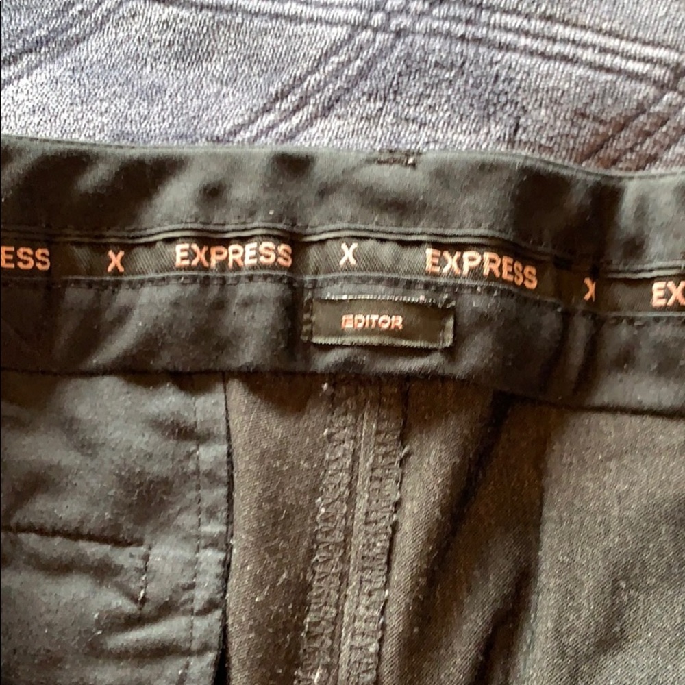 Express Charcoal Size 6r Editor Pants - image 4